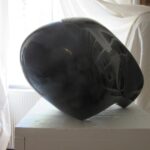 Gyula Bocz - Sculpture, obsidian