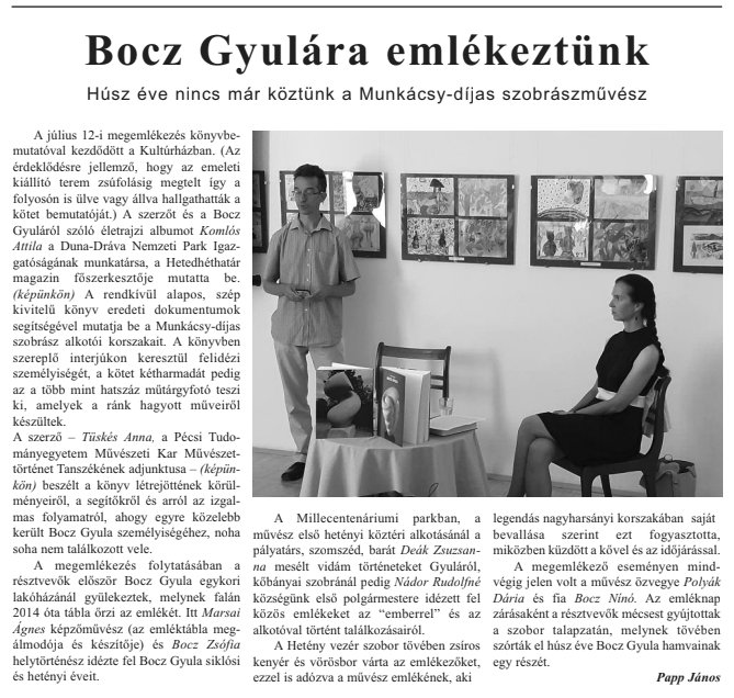 Bocz Gyula | Zengő 2023-10